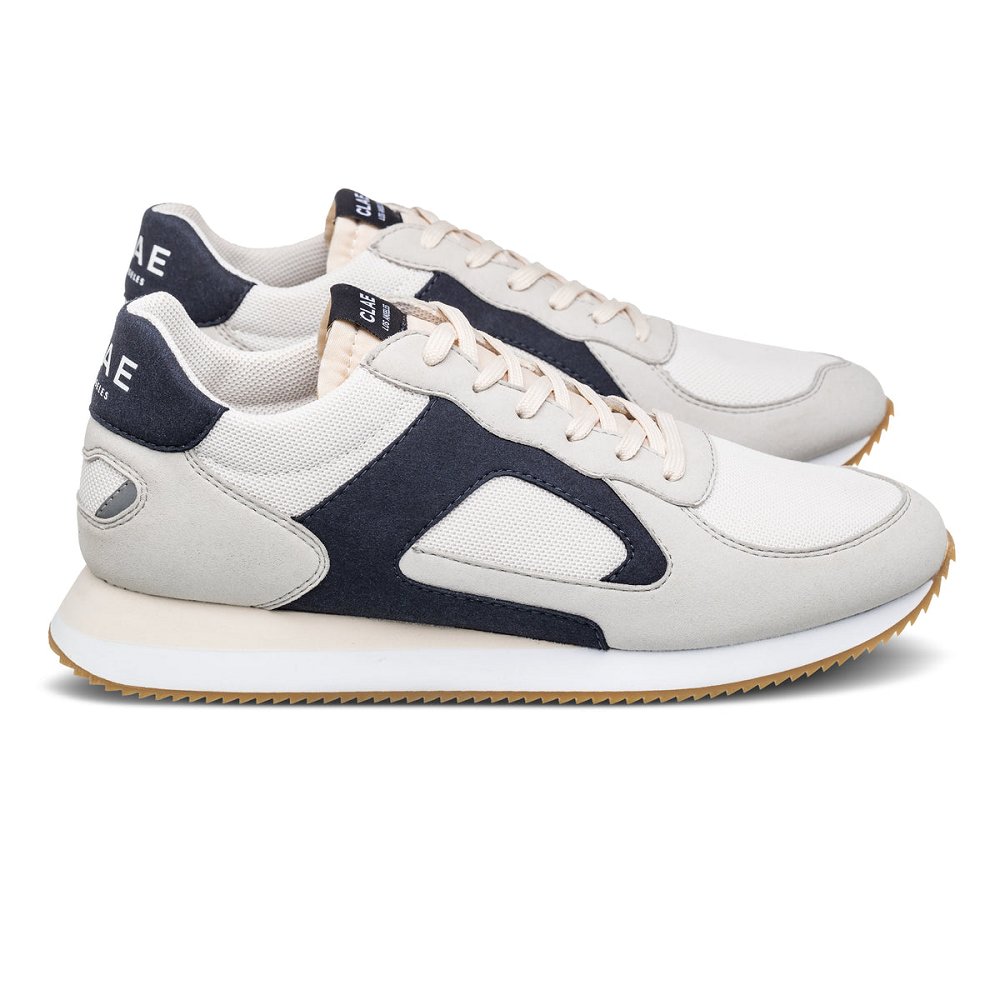 CLAE EDSON Sneakers Mens USA734-Z02 In Microchip White Navy